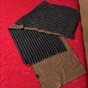 Cashmere Black/Brown/White Scarf